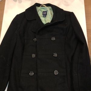 Black trench coat